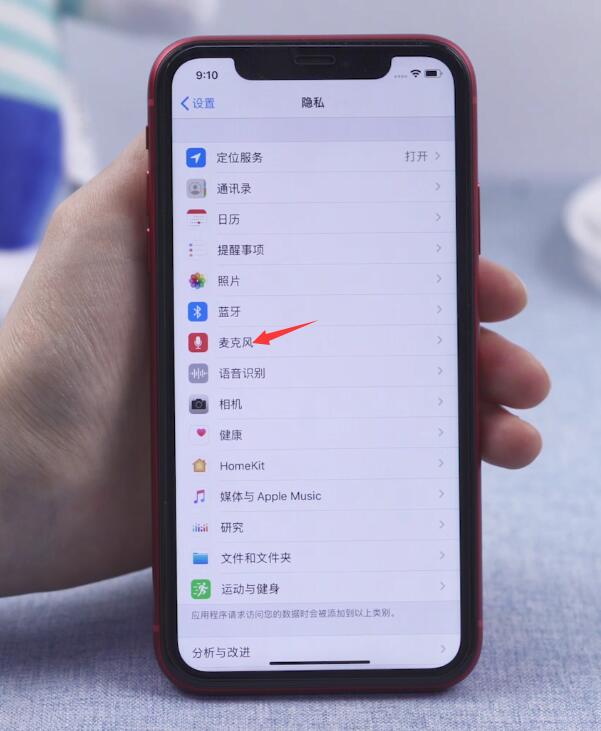 苹果手机麦克风设置权限(2)