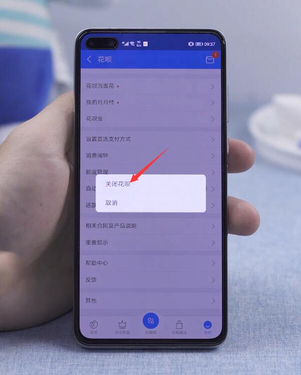 花呗怎么关闭(3)