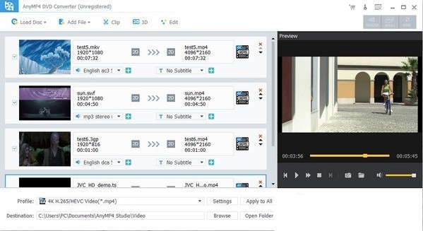 AnyMP4 DVD Converter(视频格式转换软件)