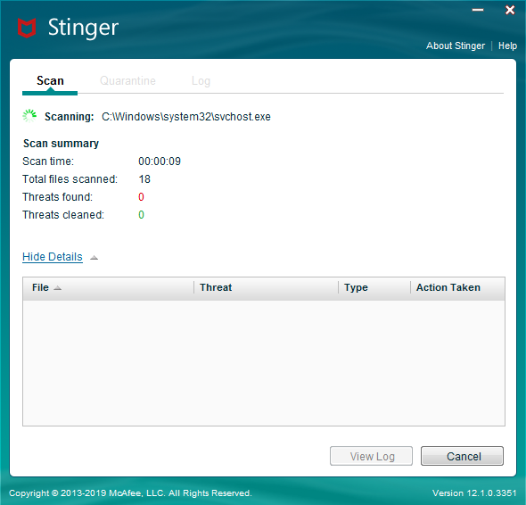 McAfee Stinger Raptor(迈克菲杀毒软件)