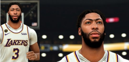 NBA2K21湖人队戴维斯身形MOD