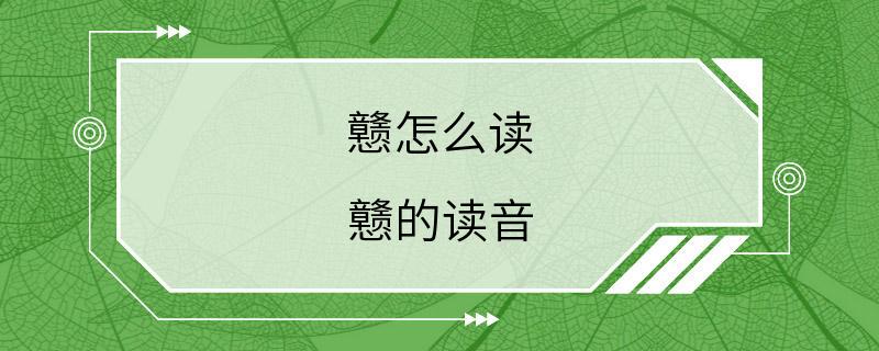 戆怎么读 戆的读音