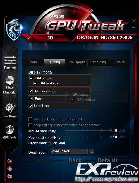 华硕显卡超频软件(ASUS GPU Tweak)