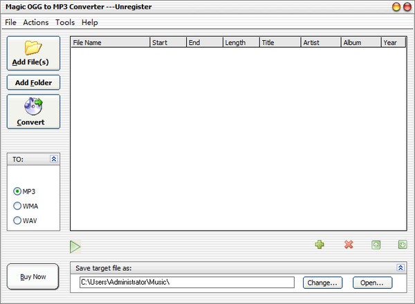 Magic OGG to MP3 Converter(OGG转MP3转换器)