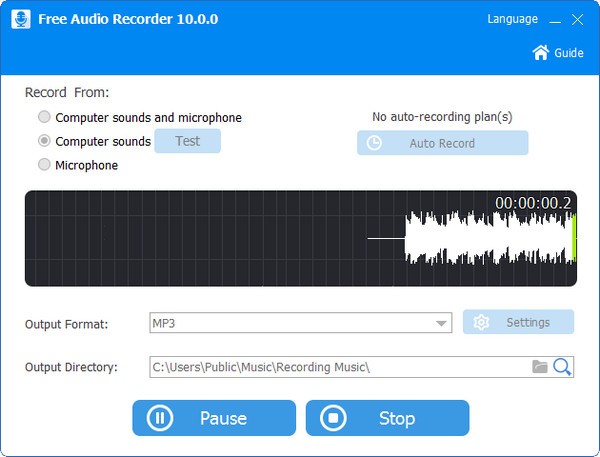 Free Audio Recorder(免费录音机)