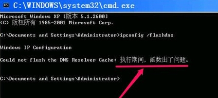 xp系统清除dns缓存的方法(4)