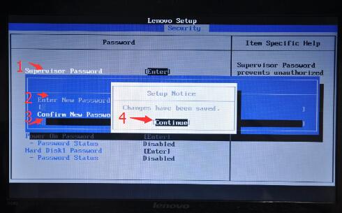 联想bios怎么设置超级管理员密码(2)