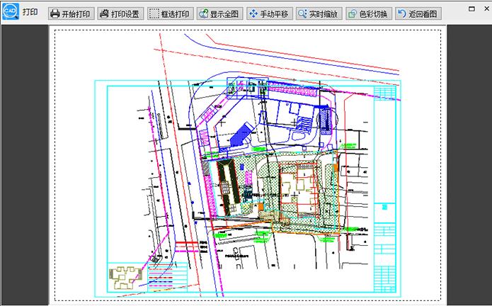 迅捷cad看图软件怎么打印图纸(1)
