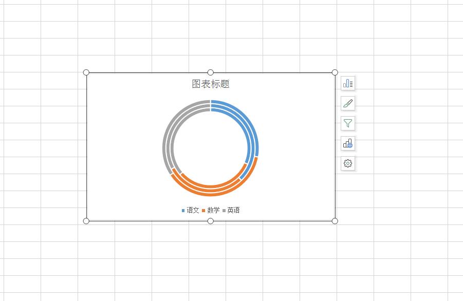 wps2019怎样插入环形图(6)