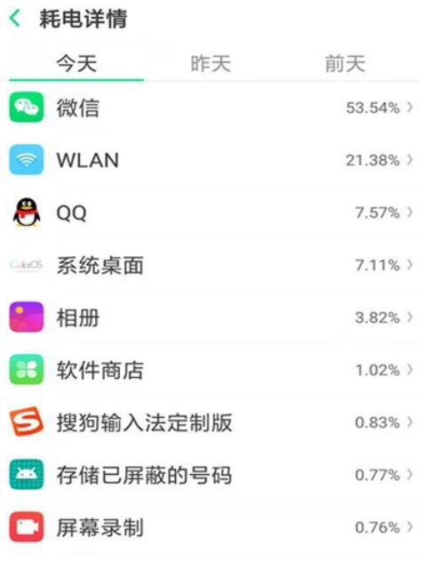 oppo手机怎么看耗电量(3)