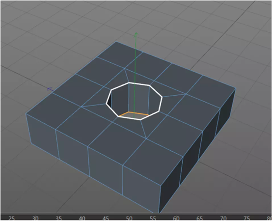 PolyCircle(快速钻孔挖洞C4D插件)