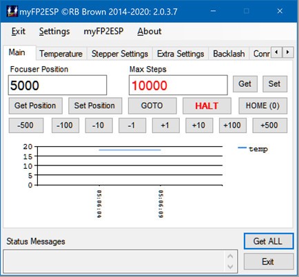 myFP2ESP(DIY远程ASCOM对焦器)