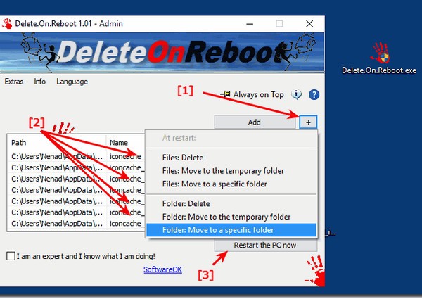 Delete.On.Reboot(重启时删除无用文件工具)