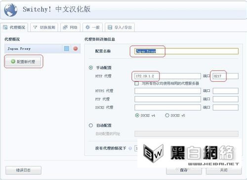 Chrome浏览器Proxy Switchy安装教程