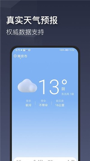 真实天气预报