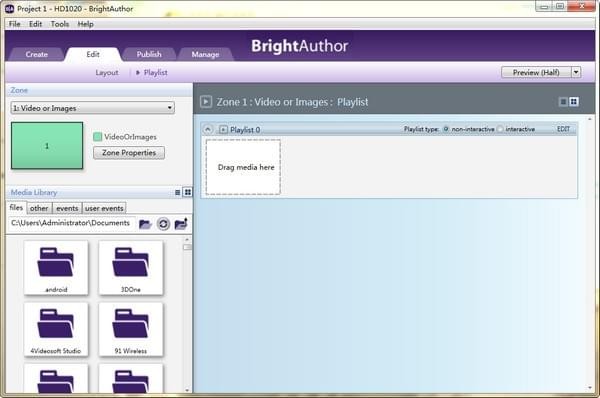 BrightAuthor