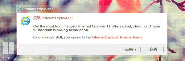 IE11 for win7 官方中文版(32位&64位)