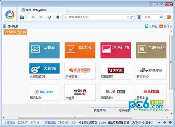 大智慧金融浏览器