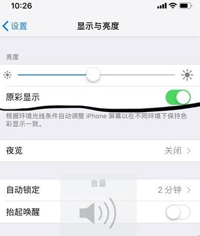 iphonex怎么打开原彩显示(3)