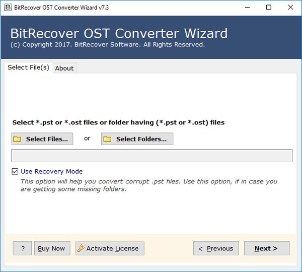 BitRecover OST Repair Wizard(OST修复工具)