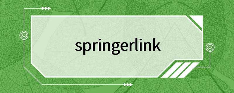 springerlink