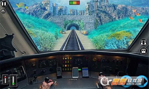 水冲浪子弹头火车Water Bullet Train Simulator