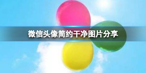 微信头像简约干净图片分享 微信头像简约干净图片哪里找